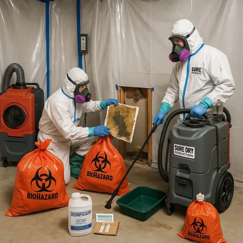 Contaminated Water Handling Protocols process in Sioux County, ND