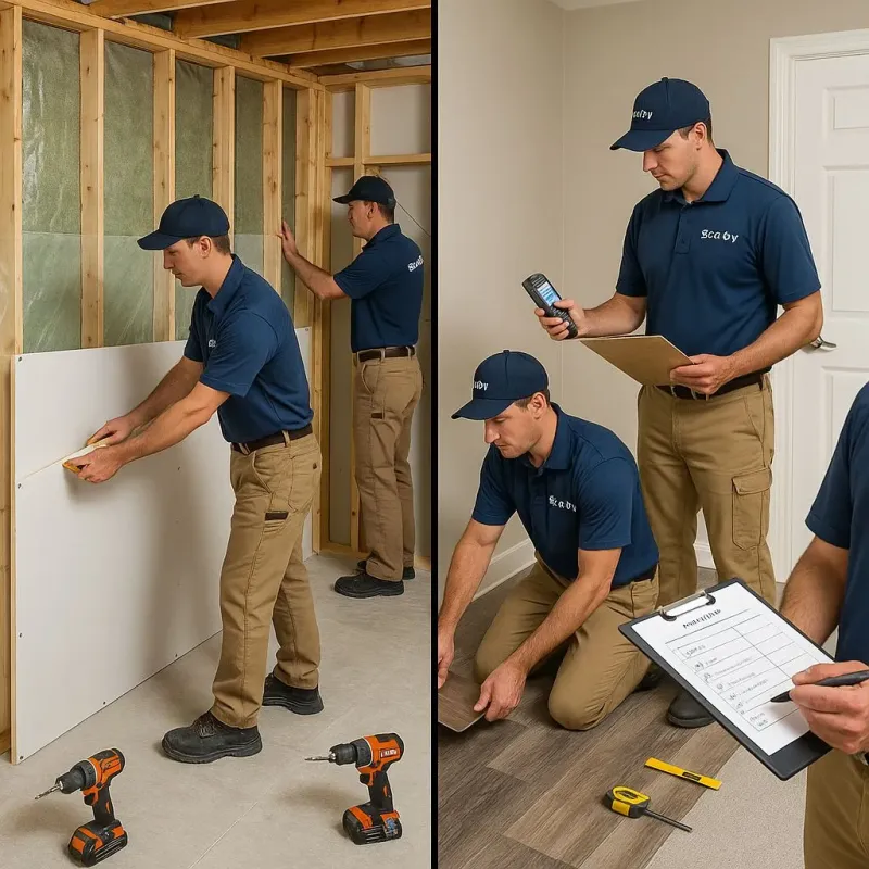 Repairs and Reconstruction process in Sioux County, ND